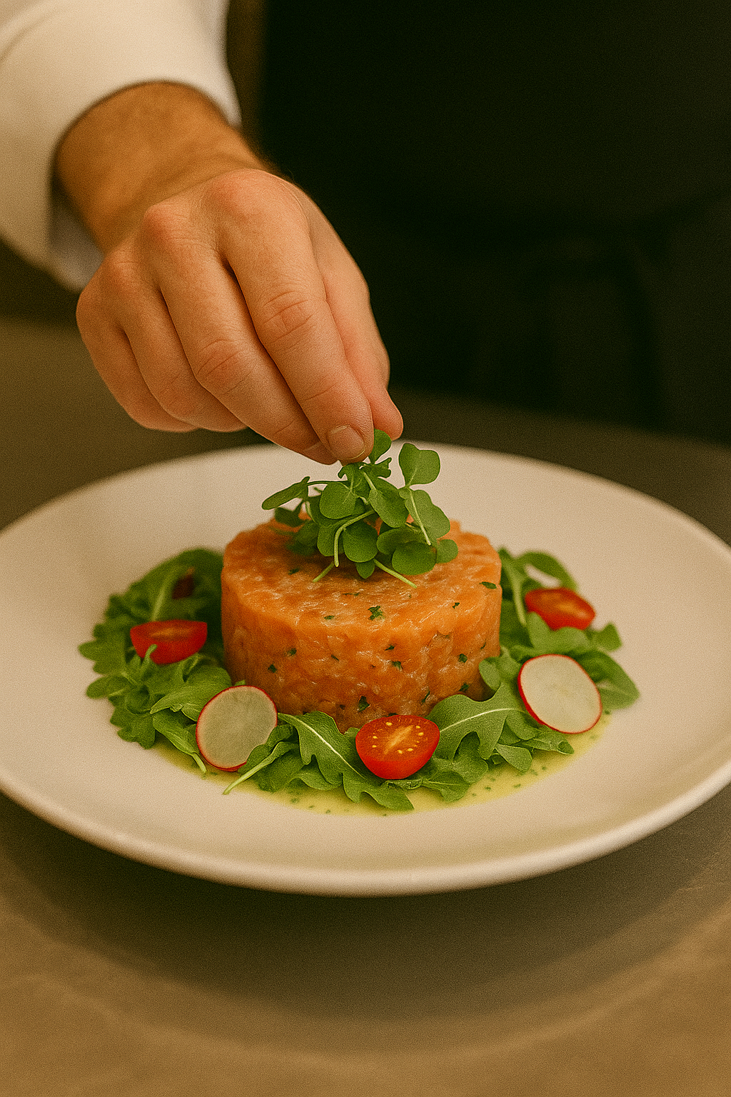 Entrée du restaurant